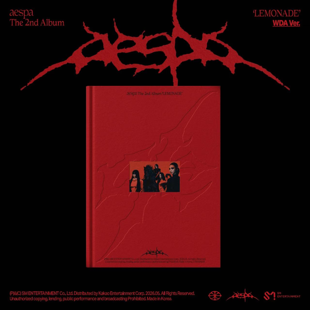 AESPA - 2ND ALBUM [LEMONADE]