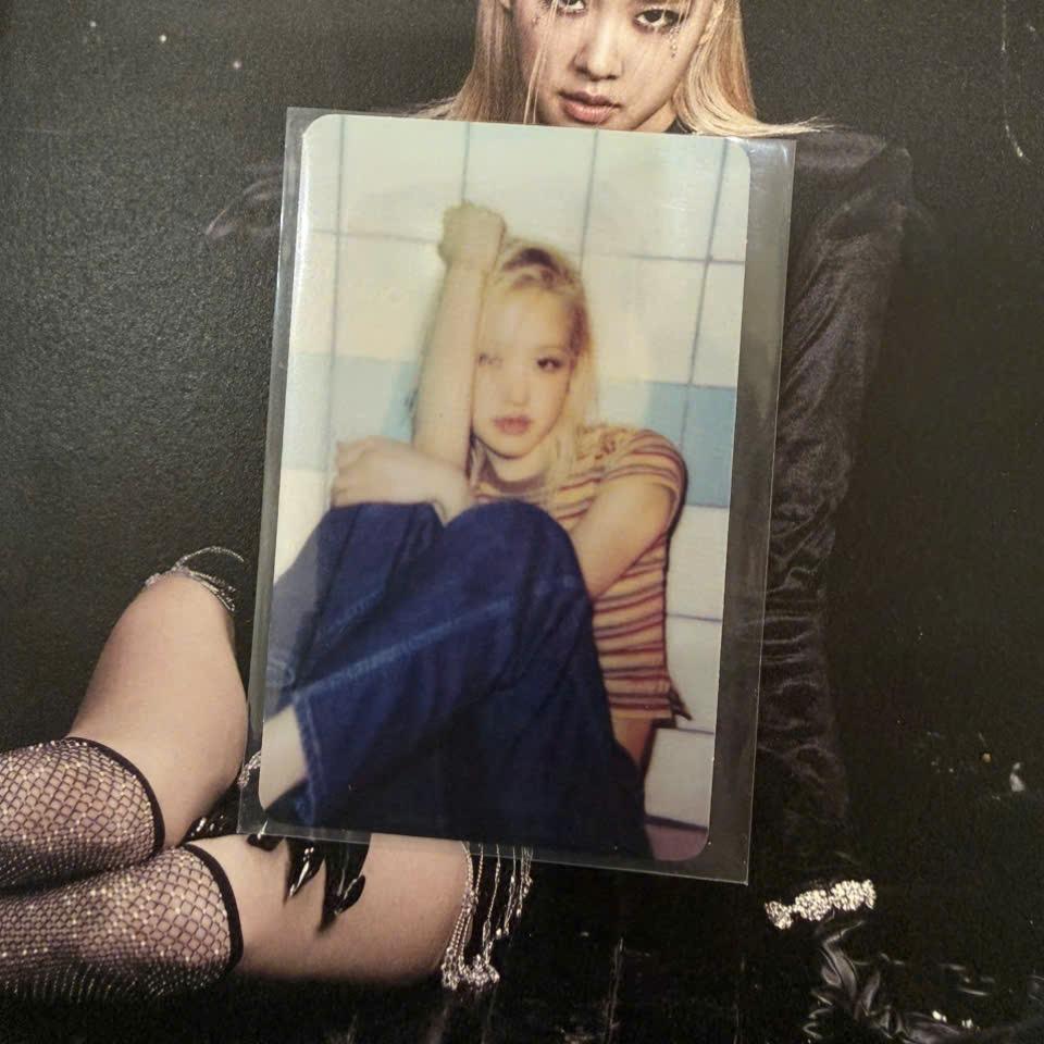 Photocard BP Rosé - Thẻ ảnh bo góc BP Rosé