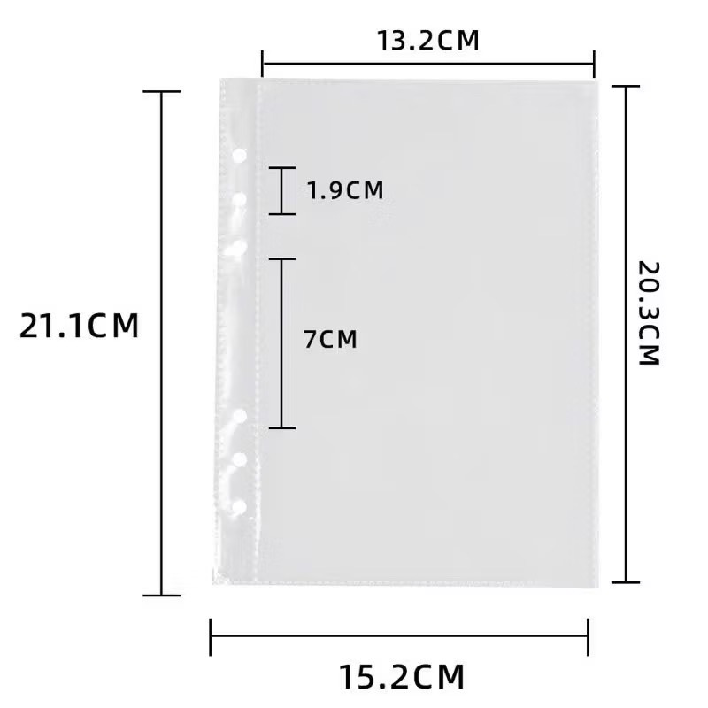 Binder A5 kéo khóa (đựng ảnh, sổ, ...)