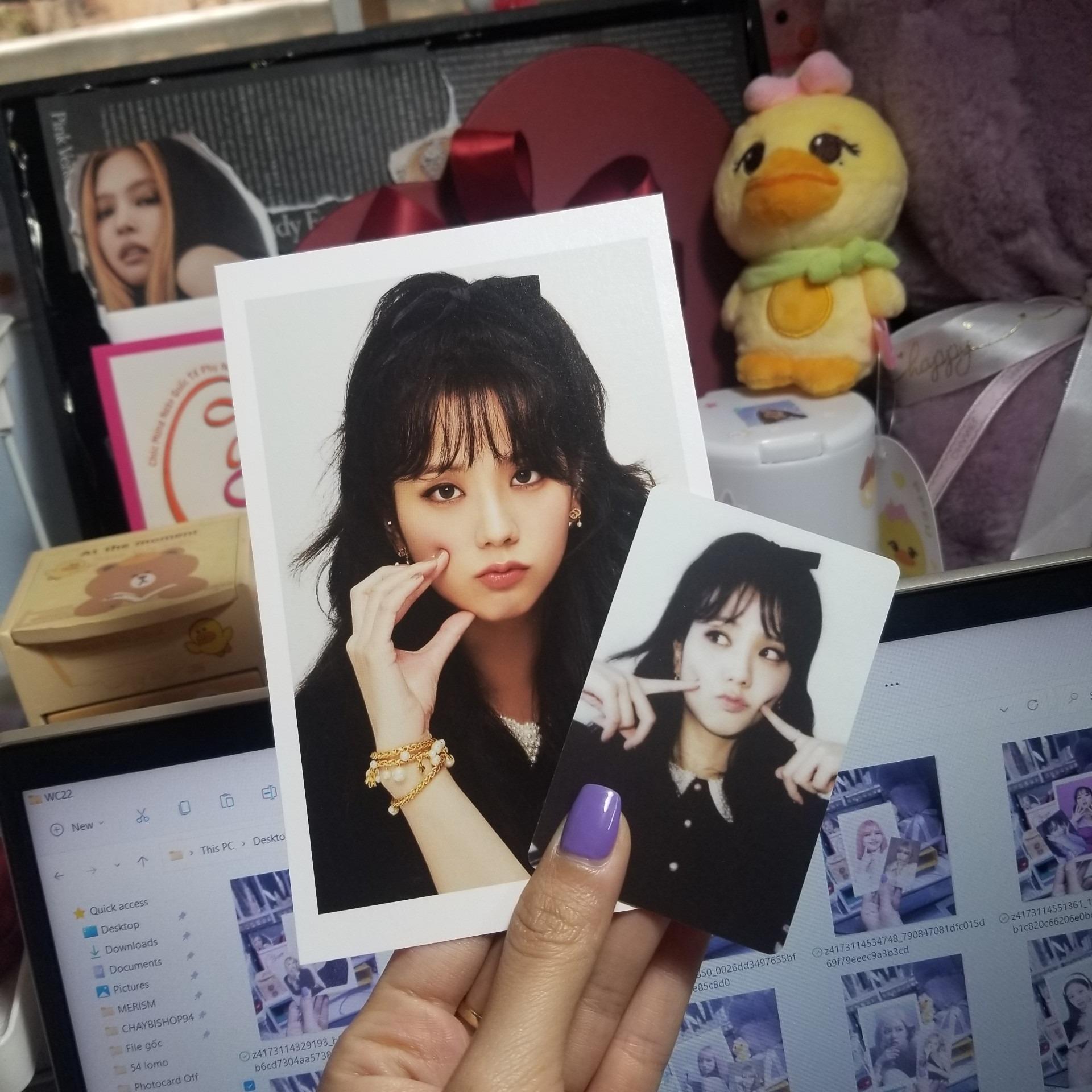 BLACKPINK Photocard holder 2 ngăn - Merch Born Pink