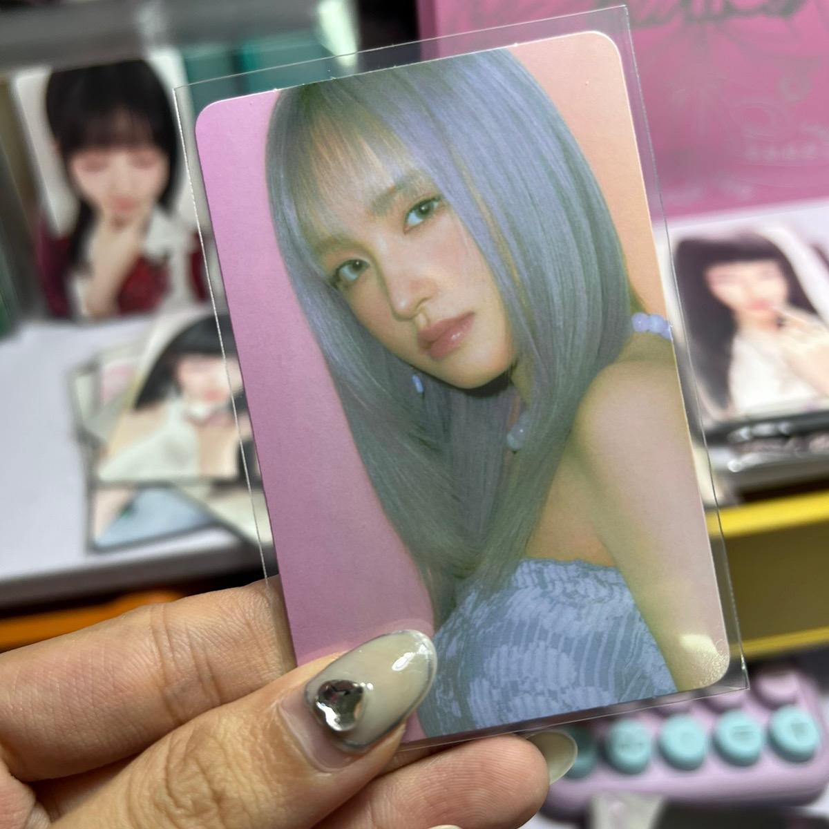 Photocard IVE SWITCH chính hãng, thẻ ảnh bo góc IVE chính hãng