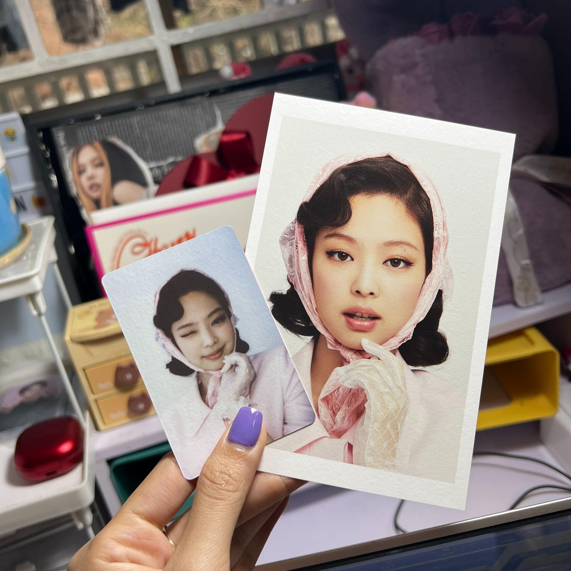 BLACKPINK Photocard holder 2 ngăn - Merch Born Pink