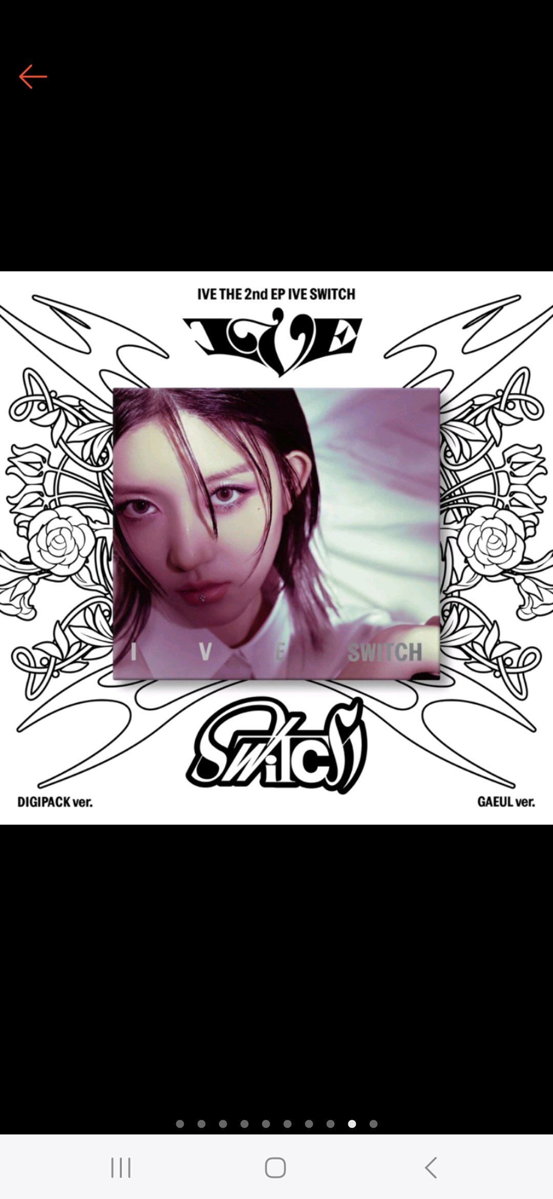 Album IVE SWITCH chính hãng, nguyên seal