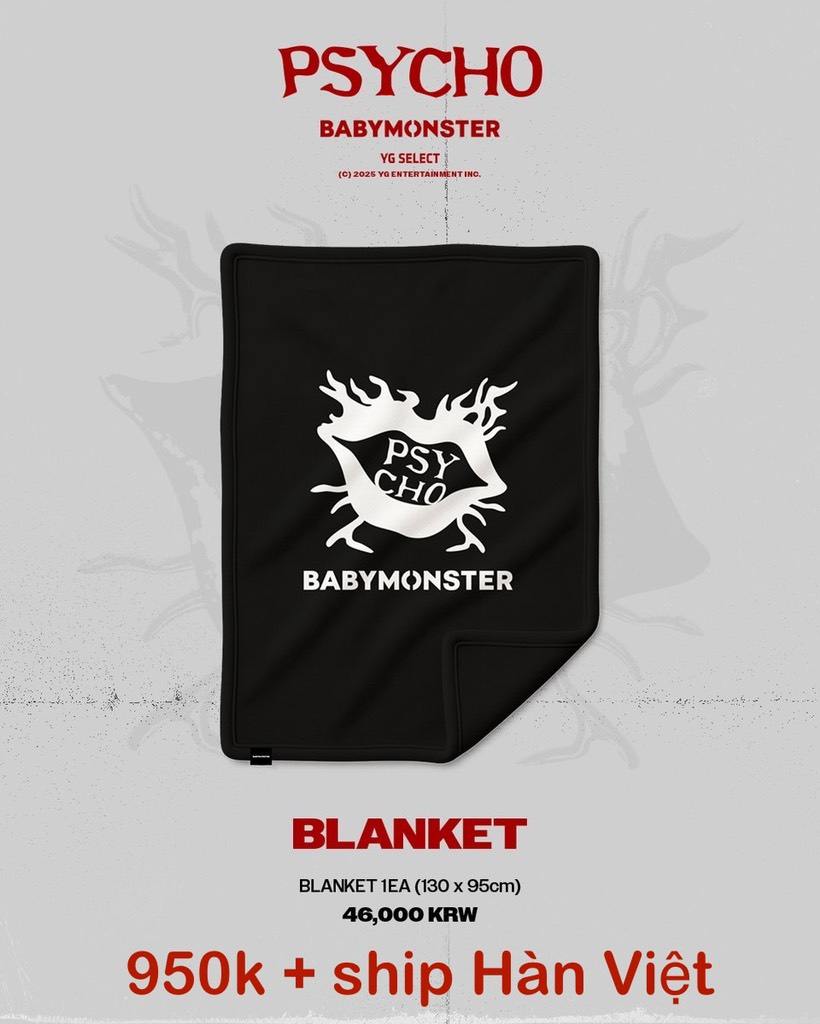 BABYMONSTER [WE GO UP] 'PSYCHO' OFFICIAL MD