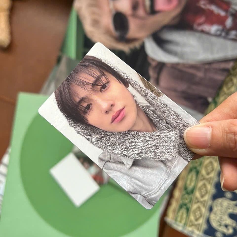 Photocard Cortis GREENGREEN official - Thẻ ảnh bo góc chính hãng