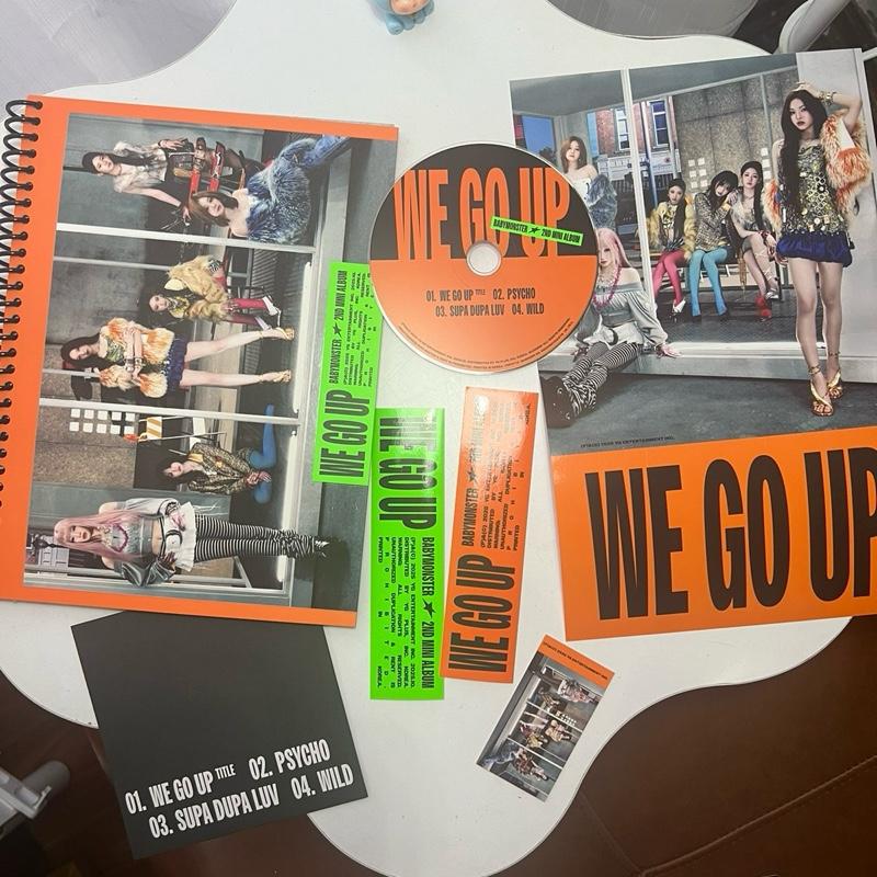 Photocard BABYMONSTER WE GO UP chính hãng