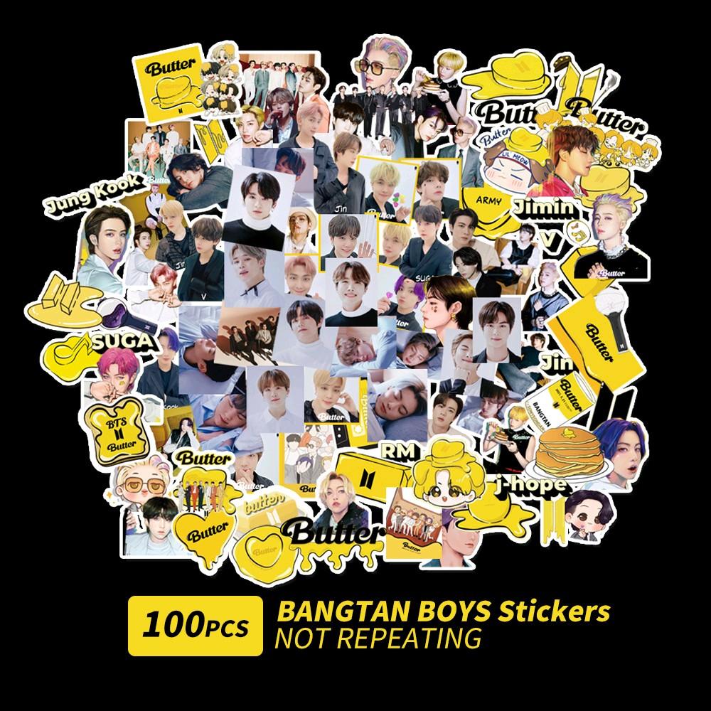 Túi 77-100pcs sticker BTS