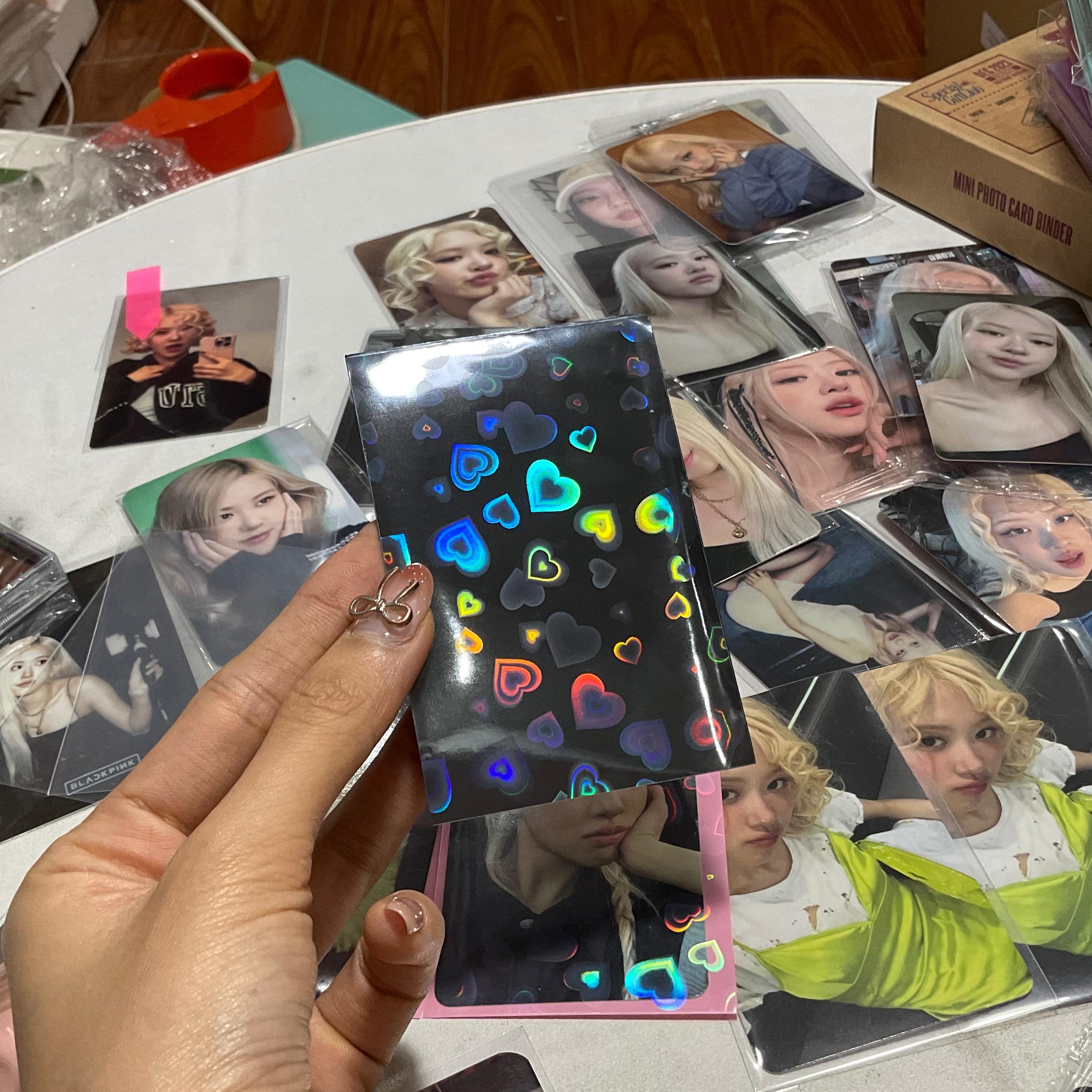 Sleeve màu đựng photocard, thẻ ảnh