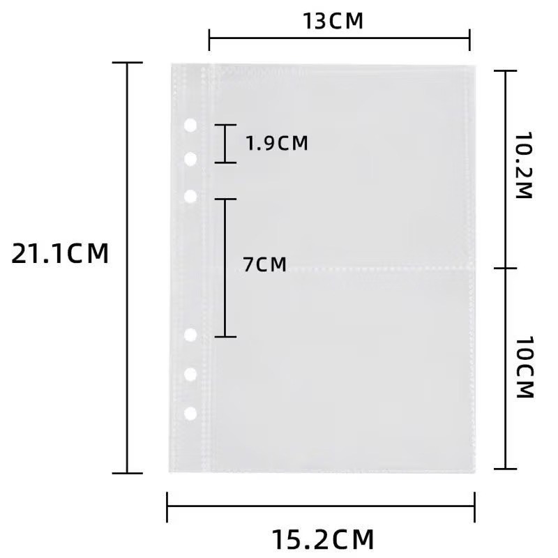 Binder A5 kéo khóa (đựng ảnh, sổ, ...)