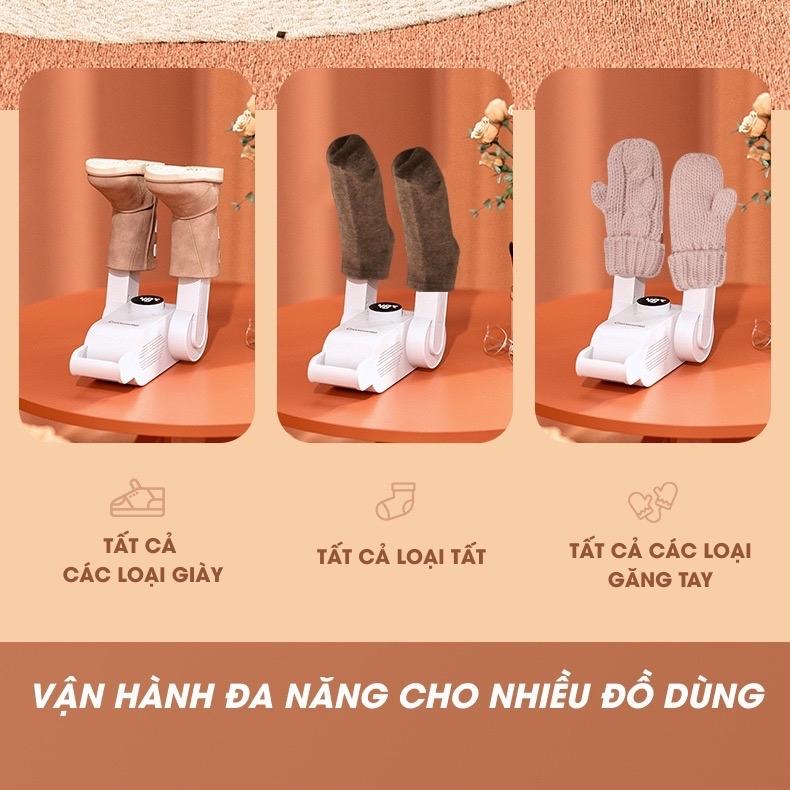 Máy sấy giày Changhong, Máy sấy giày đa năng khử trùng, khử mùi giày tất, găng tay tỏa nhiệt làm khô nhanh