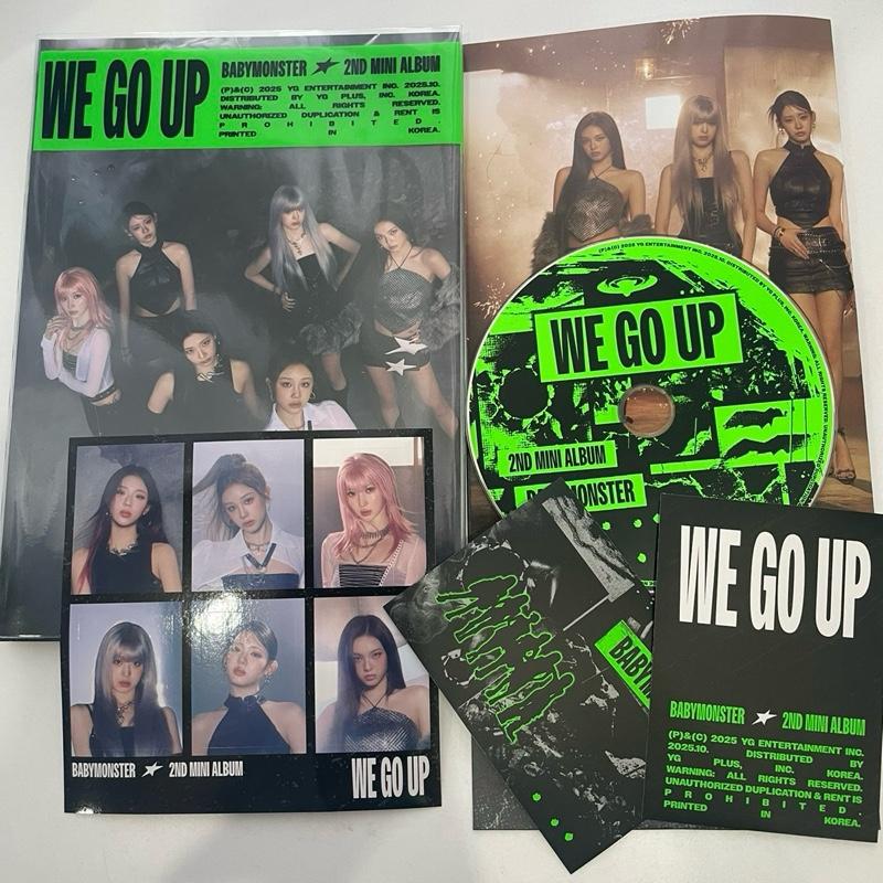 Photocard BABYMONSTER WE GO UP chính hãng