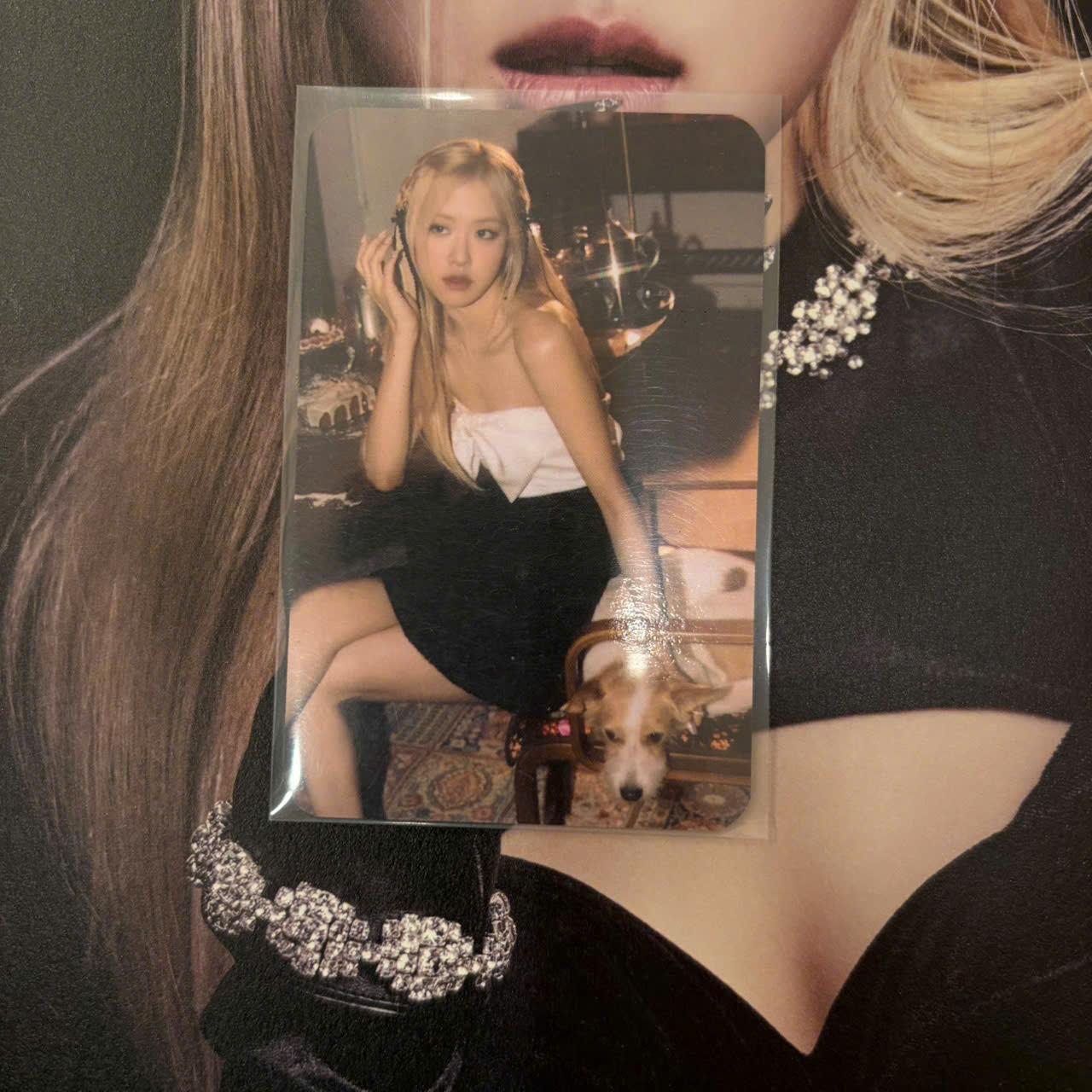 Photocard BP Rosé - Thẻ ảnh bo góc BP Rosé