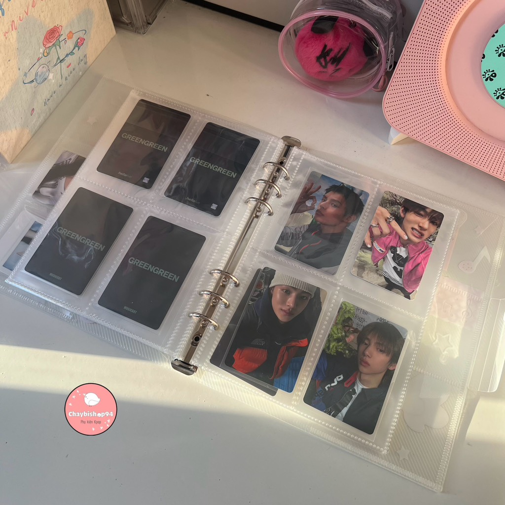 Binder, bìa album ảnh, bìa sổ còng A5 đựng ảnh, giấy viết cánh thiên thần