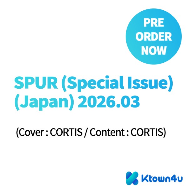CORTIS x SPUR (특별호) (일본잡지) 2026.03 (Tạp chí)