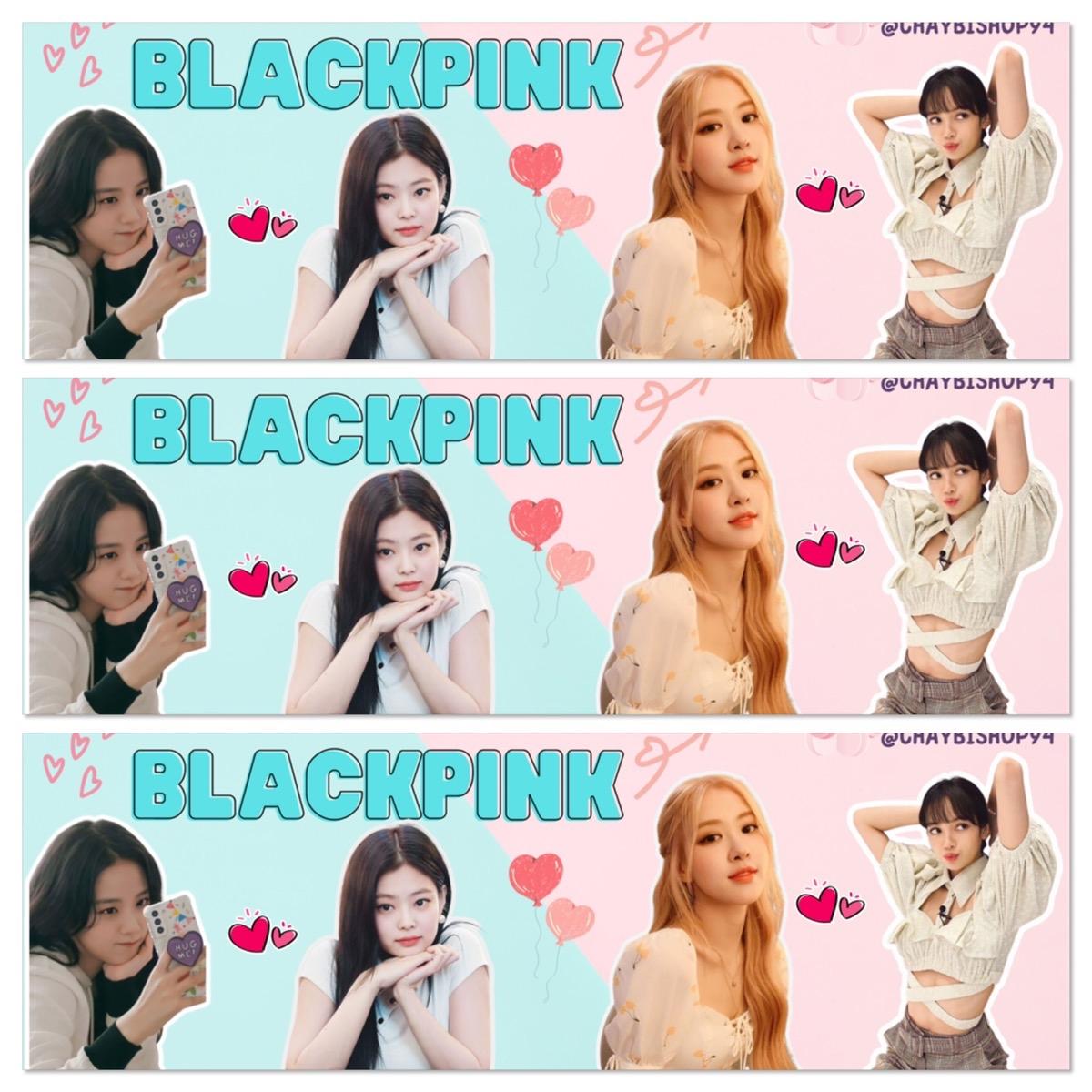Banner cổ vũ Concert BLACKPINK