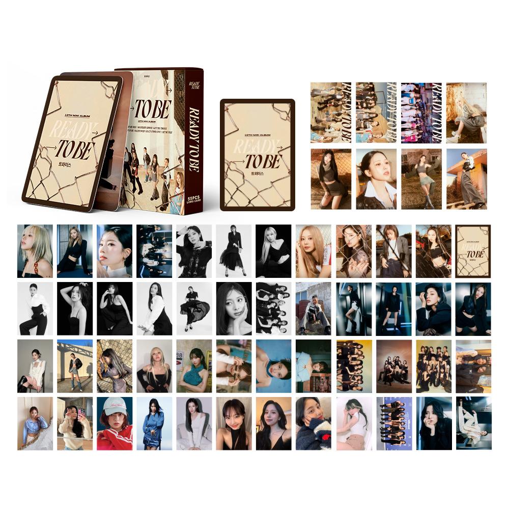 Hộp 54 photocard TWICE (Hộp ảnh bo góc TWICE)
