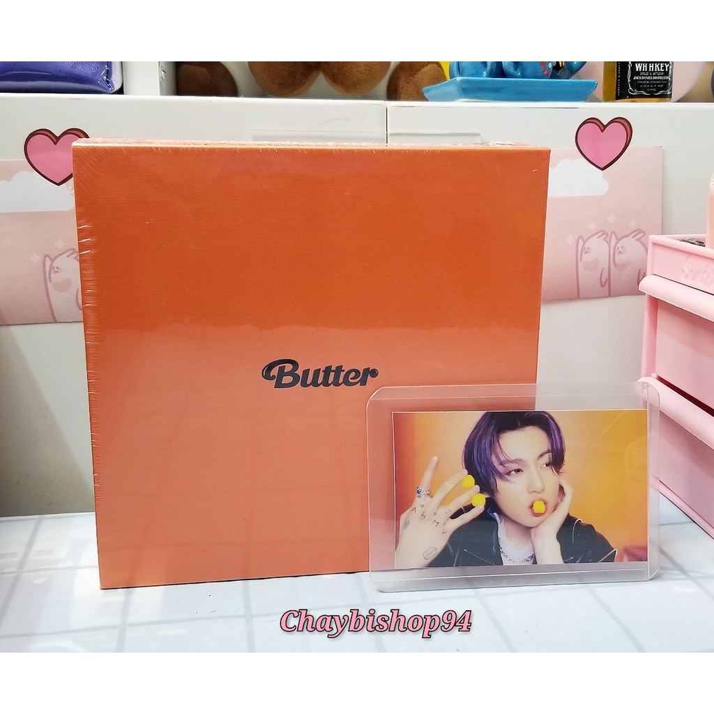 Official - Album ảnh BTS Butter (nguyên seal tặng kèm toploader)