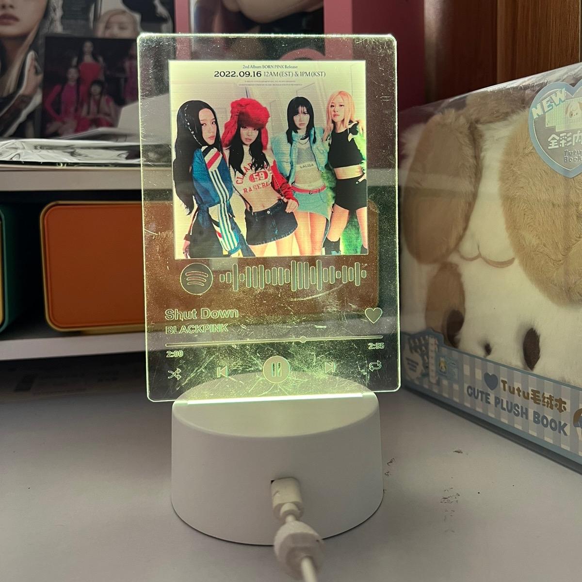 Đèn bàn trang trí BLACKPINK (Đèn ngủ BLACKPINK)