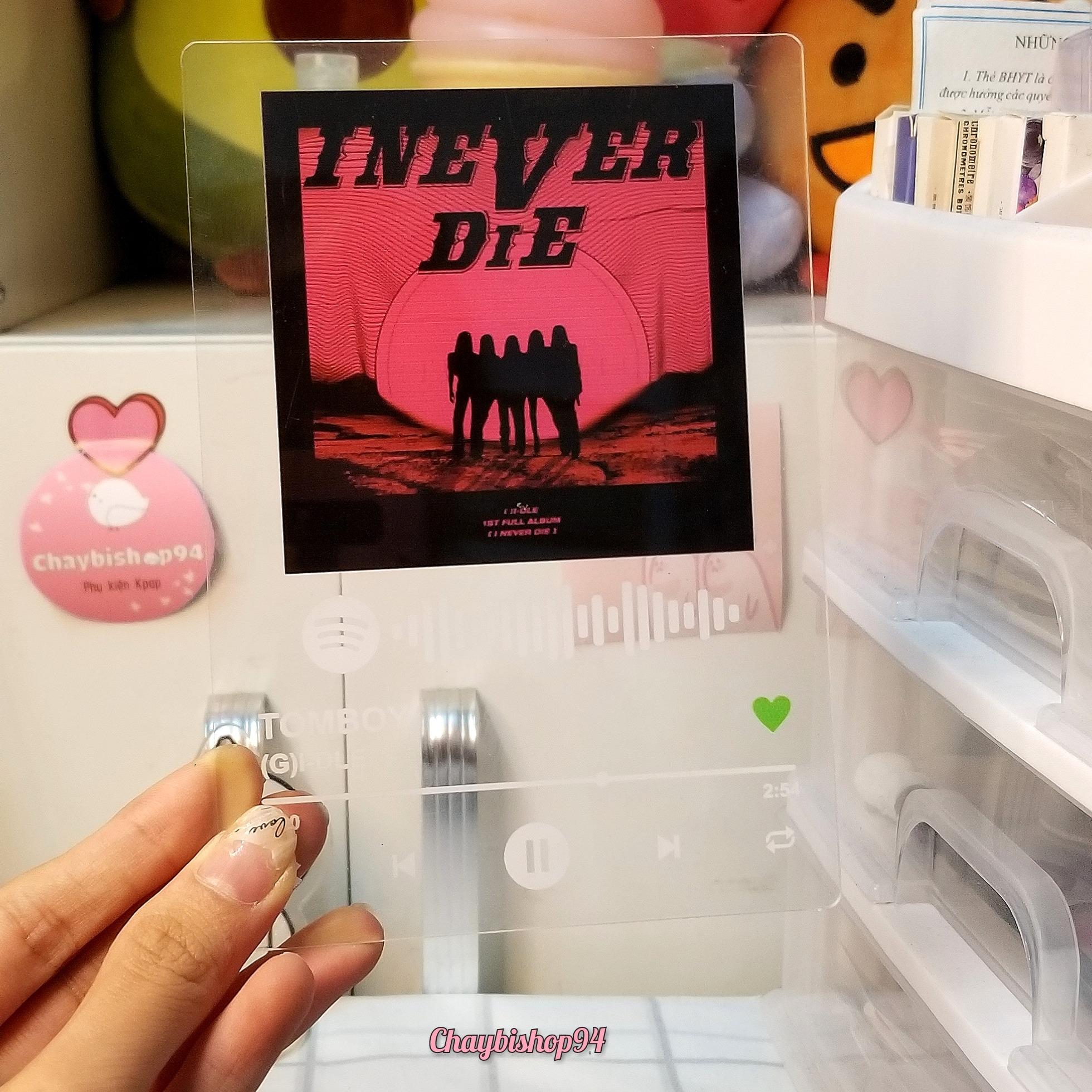 Khung ảnh Spotify phát nhạc (G)I-DLE TOMBOY