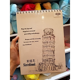 Sổ Sketchbook A4 (Sổ vẽ A4)