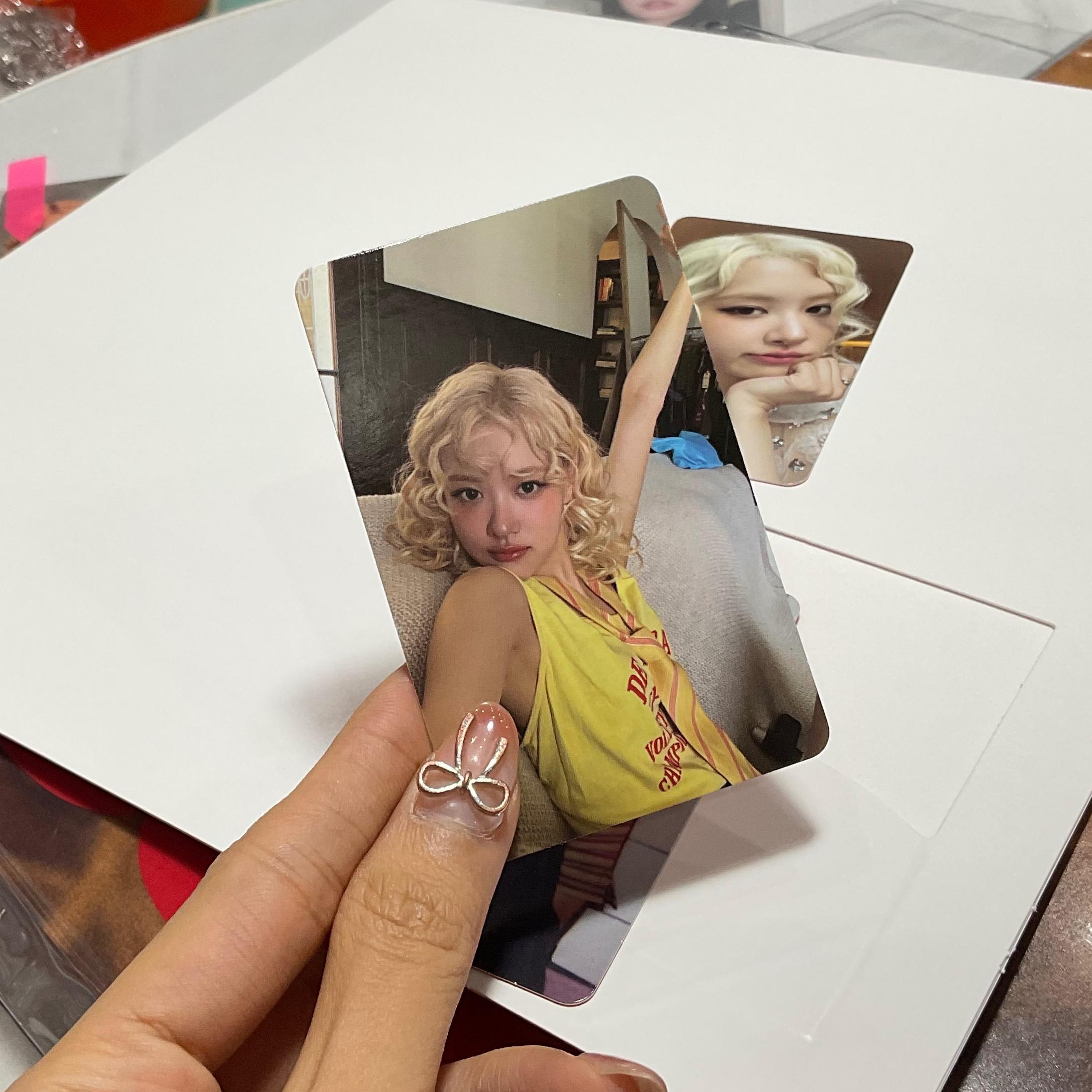 Photocard Season's Greeting: Hank & Rosé