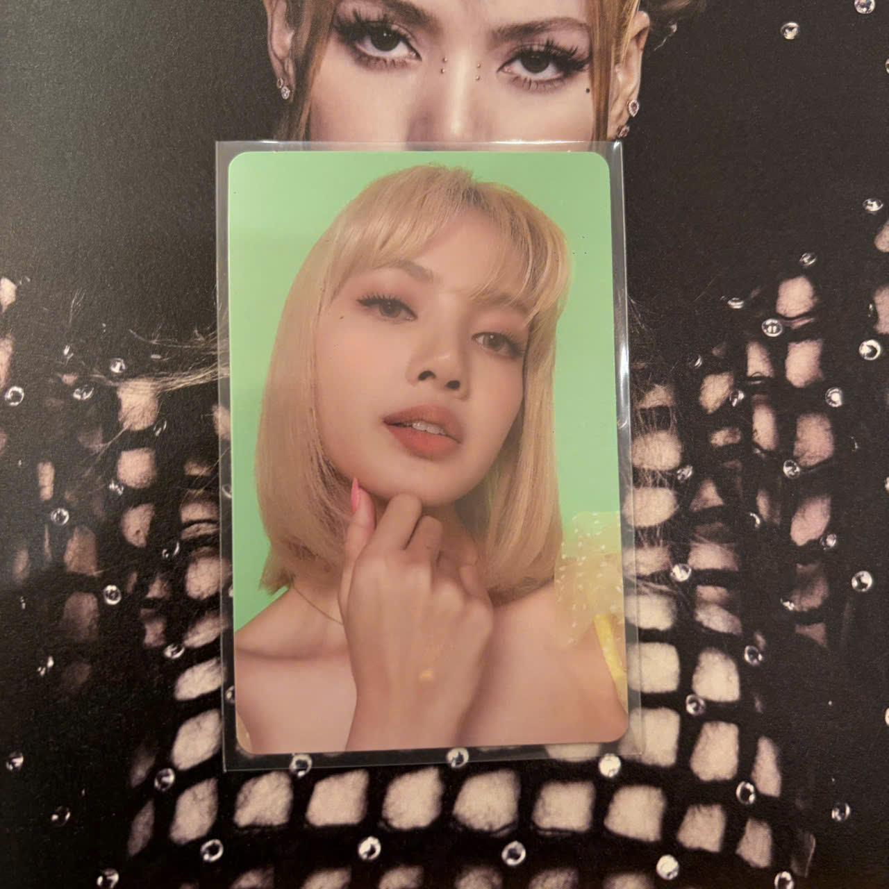 Photocard BP Lisa - Thẻ ảnh bo góc BP Lisa