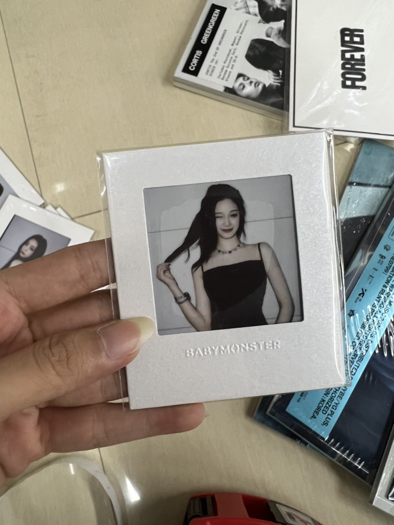 [FOREVER] BABYMONSTER INSTANT PHOTO + STICKER SET