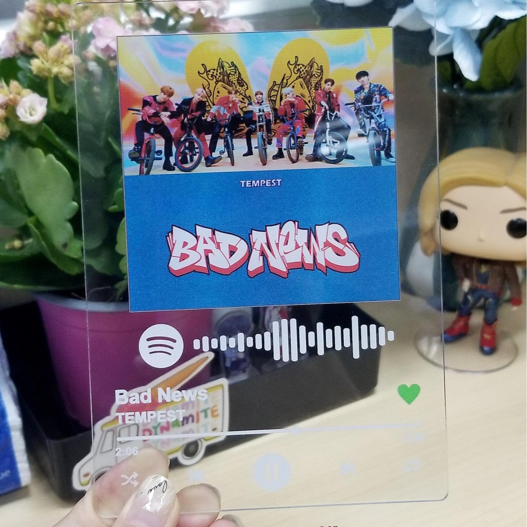 Khung ảnh phát nhạc Spotify Tempest It's me It's we