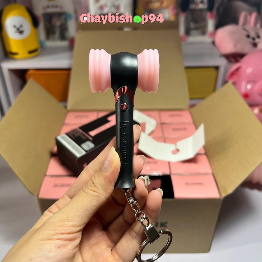 Keyring Lightstick BLACKPINK Official - Đèn cổ vũ BLACKPINK phiên bản móc khóa chính hãng
