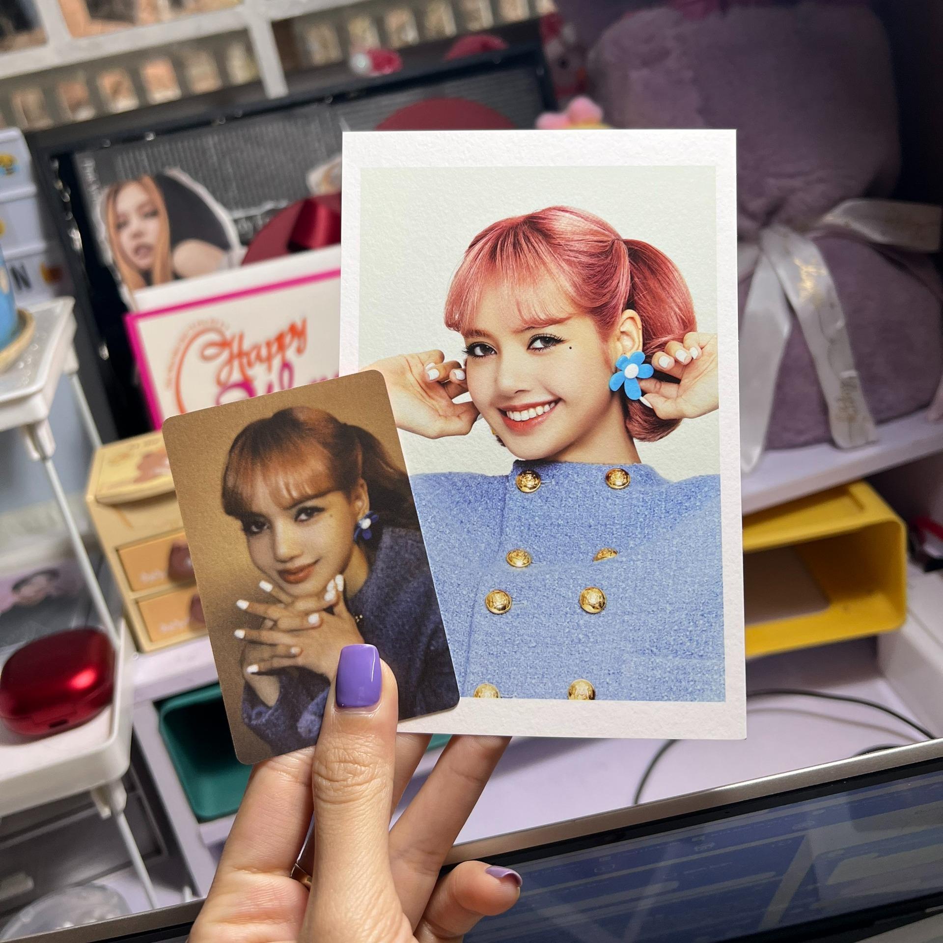BLACKPINK Photocard holder 2 ngăn - Merch Born Pink
