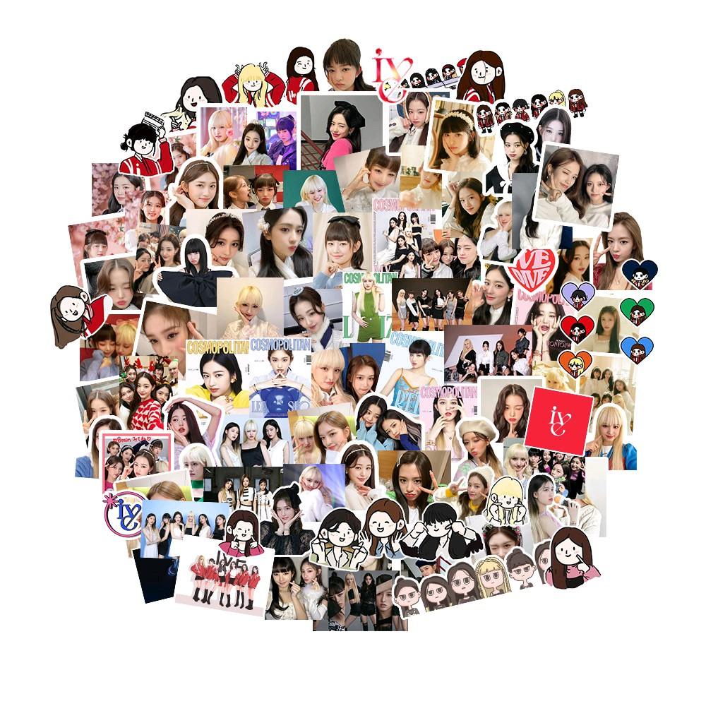 Set 70 sticker niêm phong IVE (sticker trang trí)