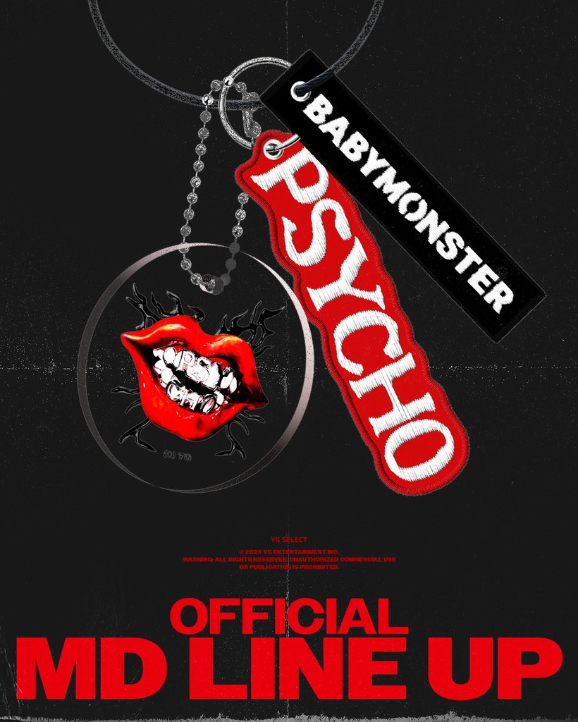 BABYMONSTER [WE GO UP] 'PSYCHO' OFFICIAL MD