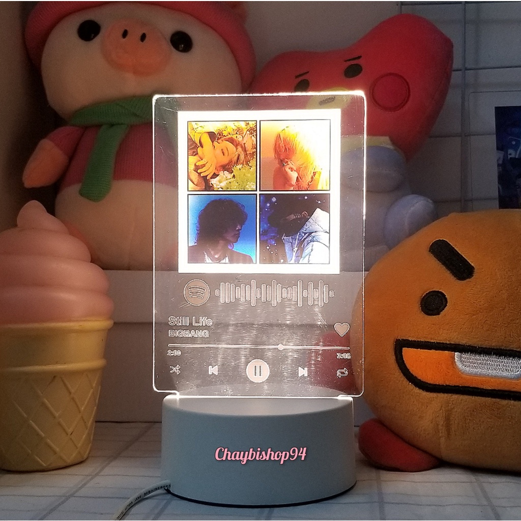 Đèn bàn trang trí Spotify phát nhạc Bigbang Still Life