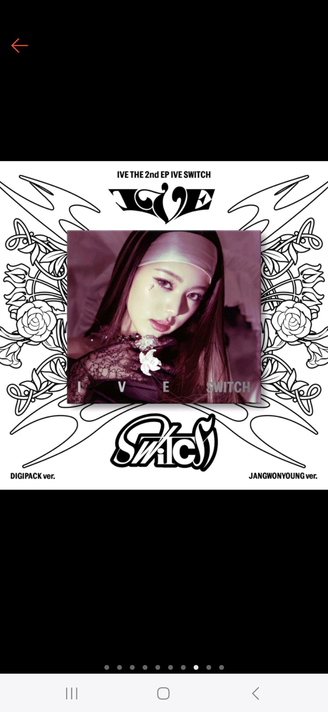 Album IVE SWITCH chính hãng, nguyên seal