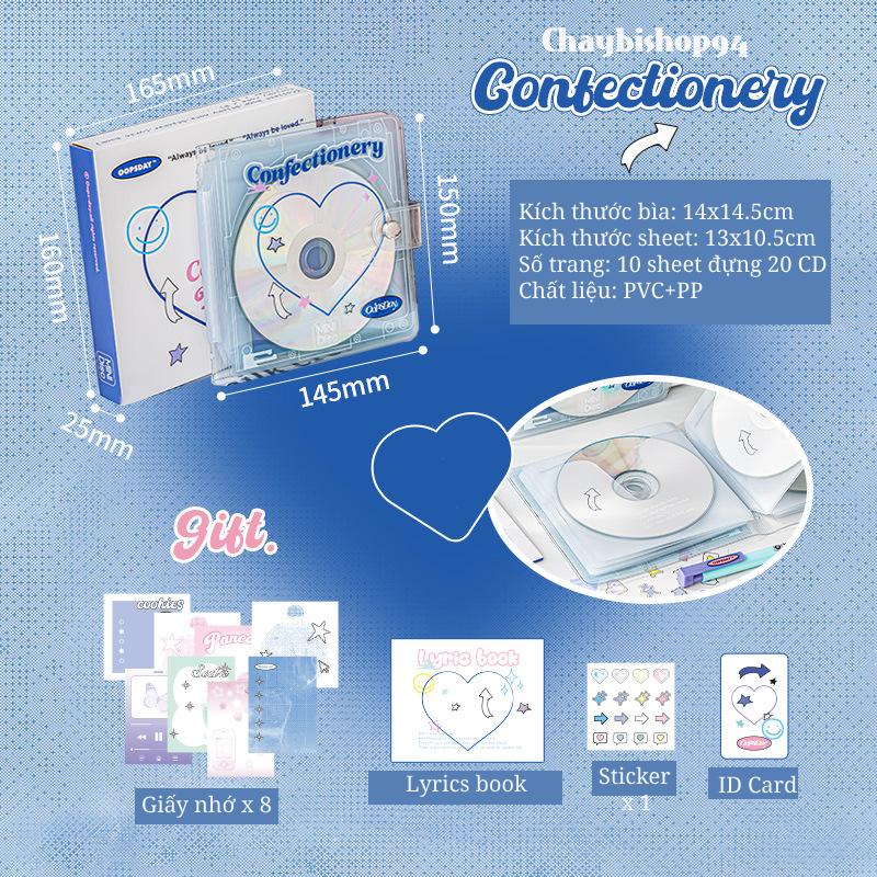 Binder CD có sẵn 20 sheet