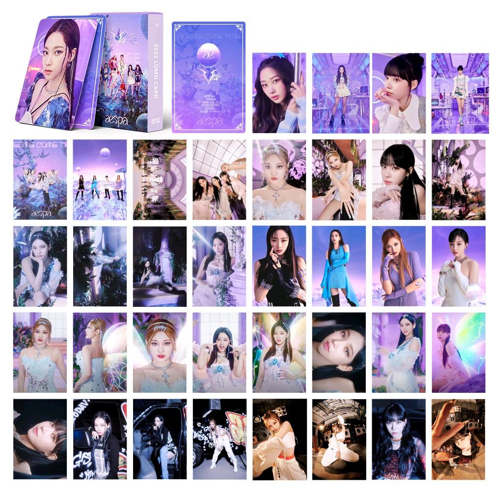 Hộp 54 photocard Aespa