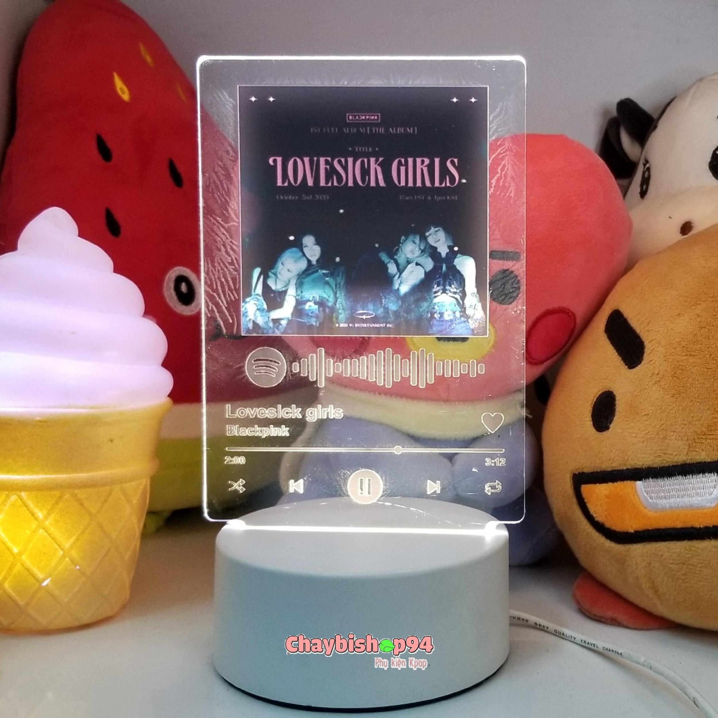 Đèn bàn trang trí BLACKPINK (Đèn ngủ BLACKPINK)
