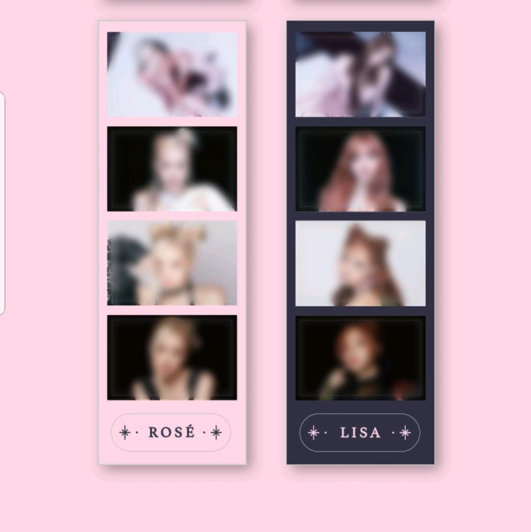 BLACKPINK 4CUT PHOTO SET OFFICIAL