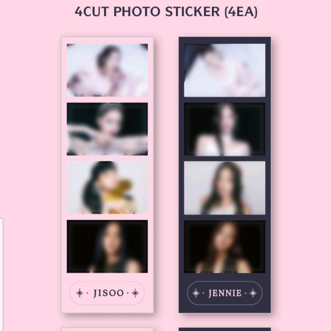 BLACKPINK 4CUT PHOTO SET OFFICIAL