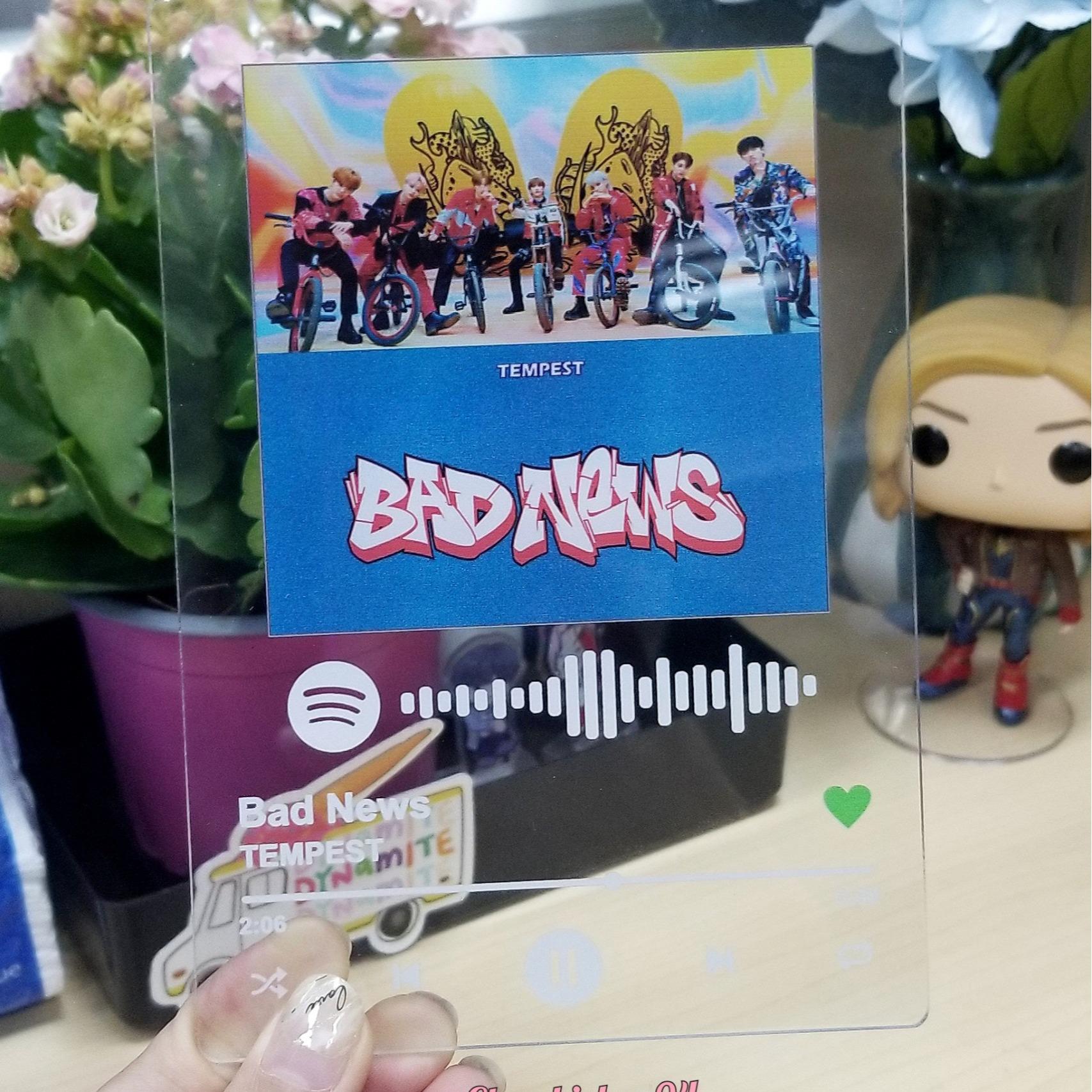 Khung ảnh phát nhạc Spotify Tempest It's me It's we