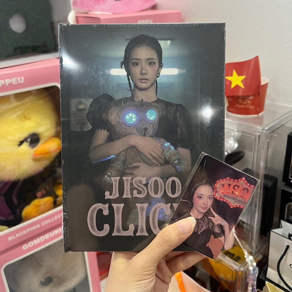 [Có sẵn] Album ảnh BP JS CLICK 40p, W150xH210mm nguyên seal