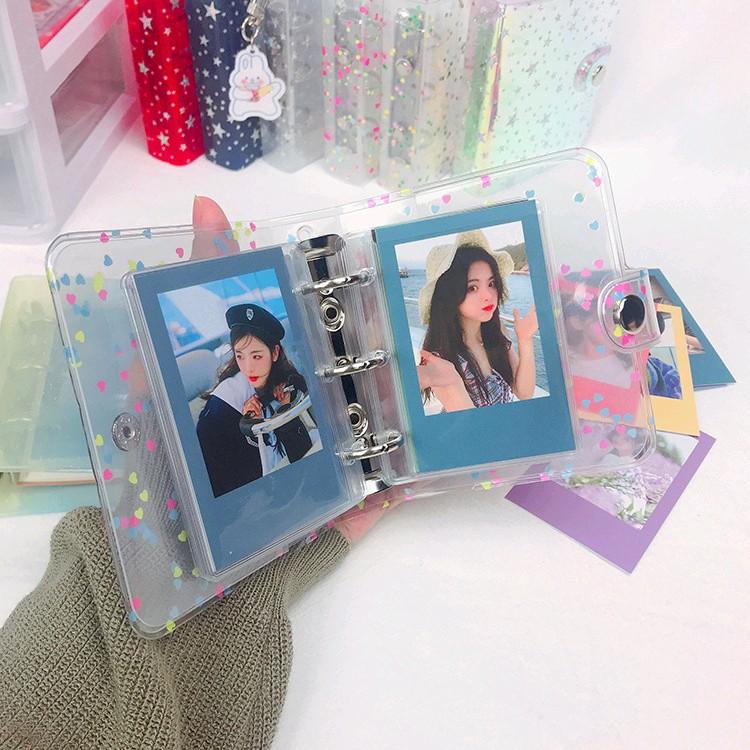 Binder mini bìa nhựa có sẵn 20 sheet đựng 40 photocard