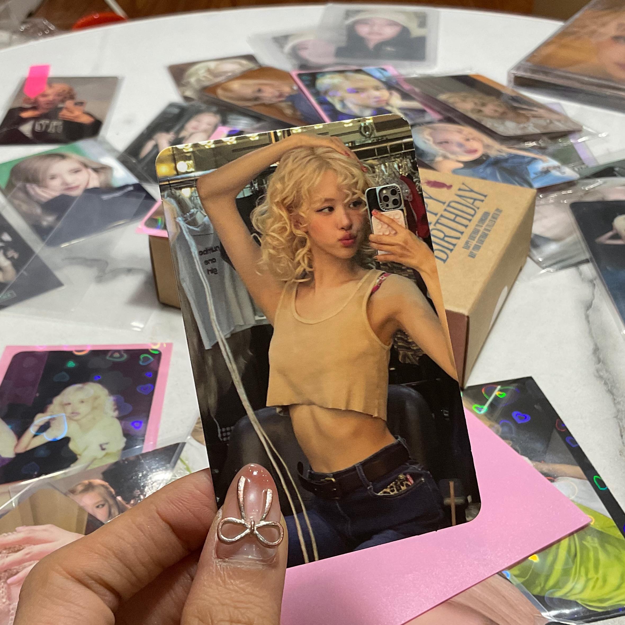 Photocard Season's Greeting: Hank & Rosé