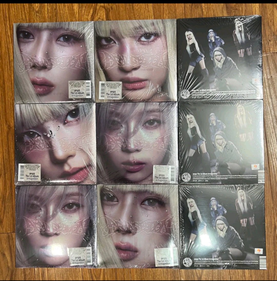 Album Aespa Armageddon chính hãng nguyên seal