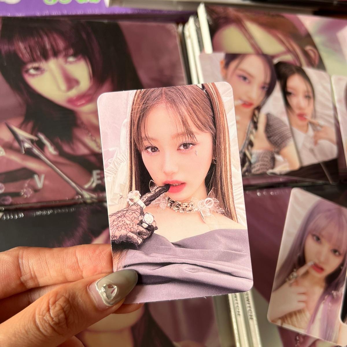 Photocard IVE SWITCH chính hãng, thẻ ảnh bo góc IVE chính hãng