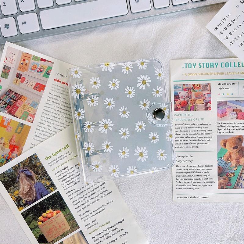 Binder mini bìa nhựa có sẵn 20 sheet đựng 40 photocard