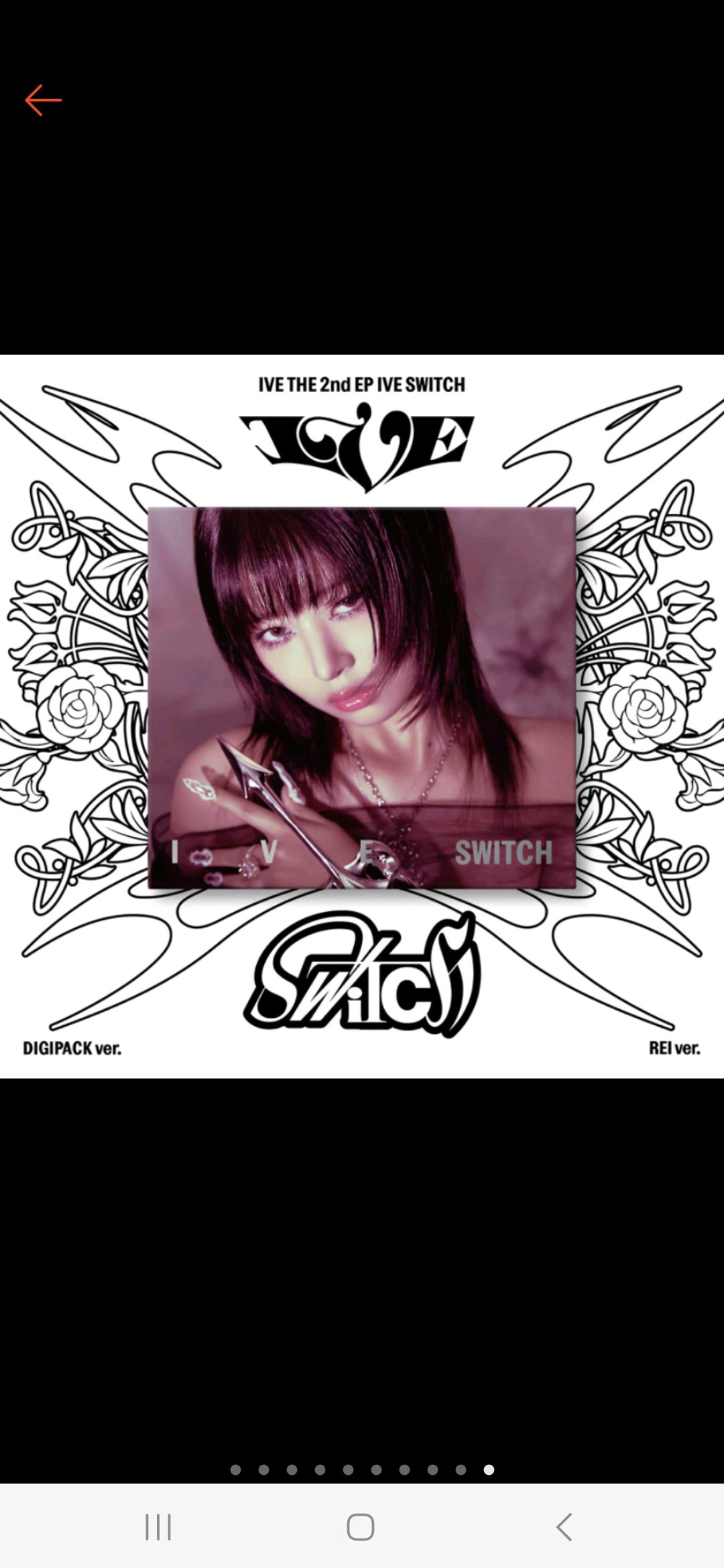 Album IVE SWITCH chính hãng, nguyên seal