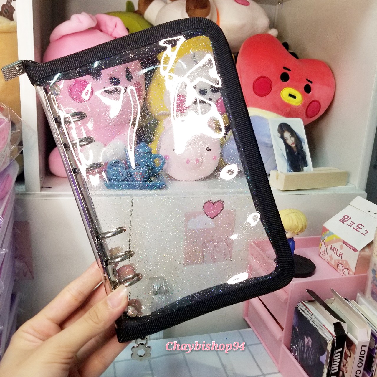 Binder zip size A6