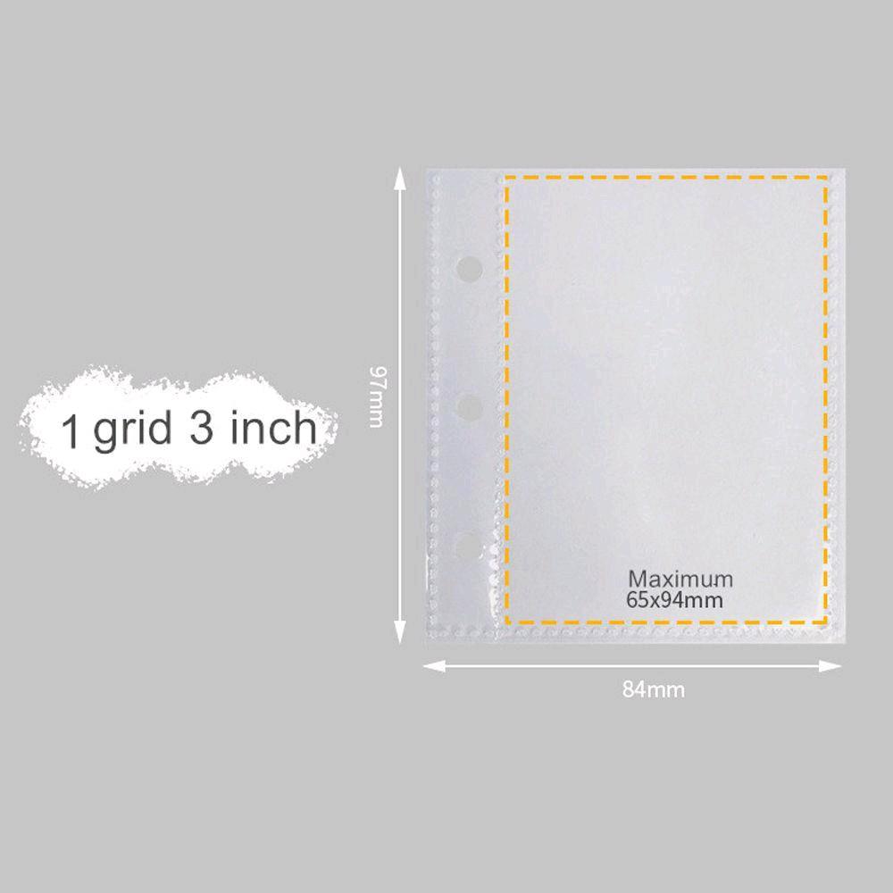 Binder mini bìa nhựa có sẵn 20 sheet đựng 40 photocard