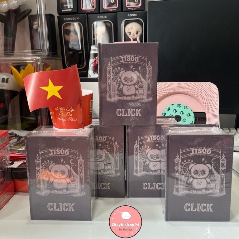 [Có sẵn] Album ảnh BP JS CLICK 40p, W150xH210mm nguyên seal